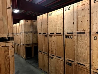 individual storage crates at Magnum